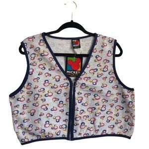 NWT, Disney Vintage Mickey Mouse Vest